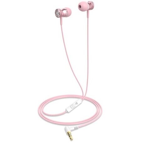 Casti E303P In Ear Cu Fir Roz