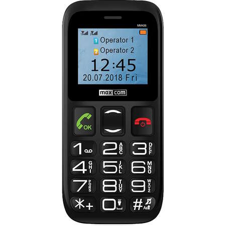 Telefon Mobil MaxCom MM426 SE Dual Sim 2G Negru