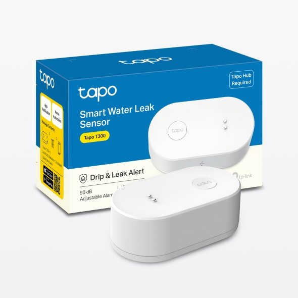 Senzor smart pentru detectarea scurgerilor de apa TP-LINK TAPO T300 - imagine 2