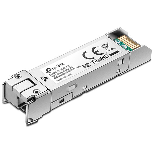 Modul SFP SM321B Single-mode Conector LC 1000Base-BX WDM Bi-Directional pana la 10KM Argintiu