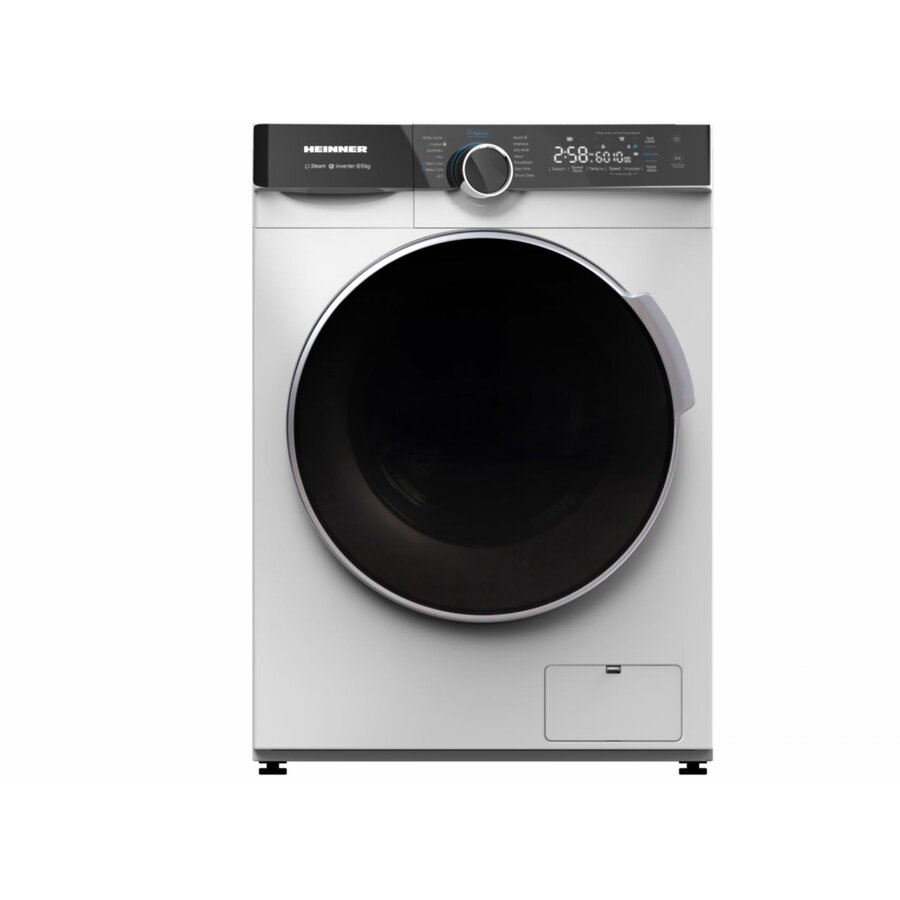 Masina De Spalat Rufe HWDM-M814IVKA Slim Cu Uscator 1400Rpm Clasa A Alb