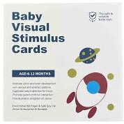 Set 16 Carduri Stimulare Vizuala Bebe 6 - 12 luni Cartonase Bebelusi Cu Imagini Colorate Interactive