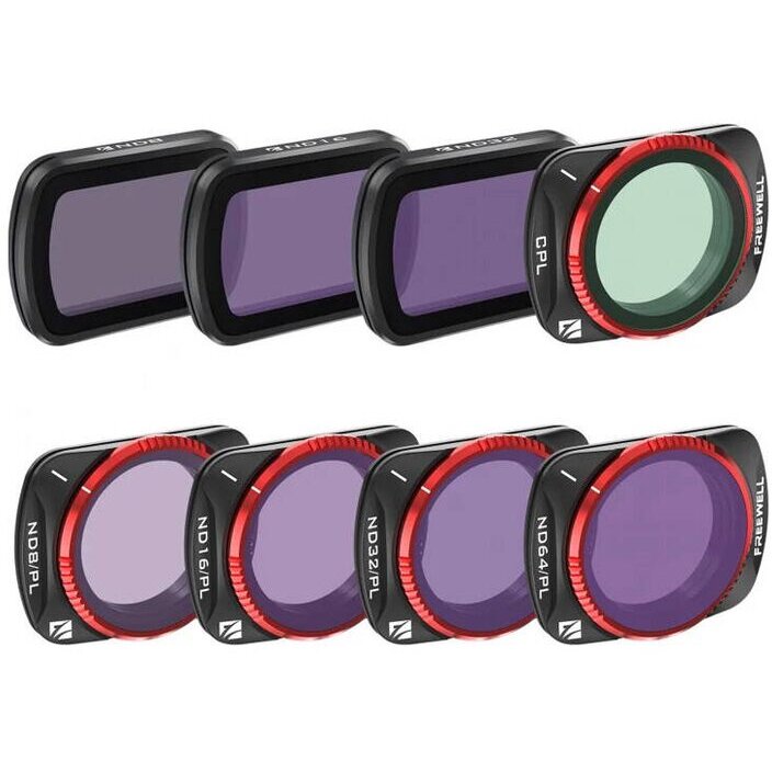 Set 8 Filtre All Day Kit FW-OP3-ALD pentru DJI Osmo Pocket 3