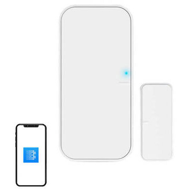 Senzor De Usa Inteligent Programabil  + S3 HUB Alb