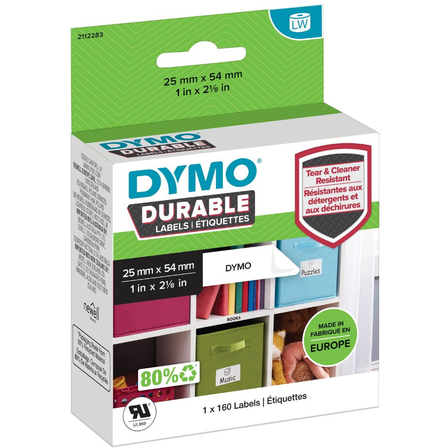 Banda de Etichete Dymo 25mm x 54mm White