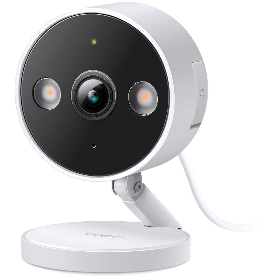 Camera De Securitate Tapo C120 Pentru Interior/Exterior Wi-Fi Senzor CMOS 2560x1440px Alb