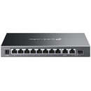 10-PORT 1G Easy Managed /WITH 8-PORT POE+ Negru