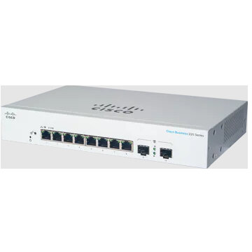 Switch CBS220 SMART 8-PORT GE EXT PS/2X1G SFP Alb