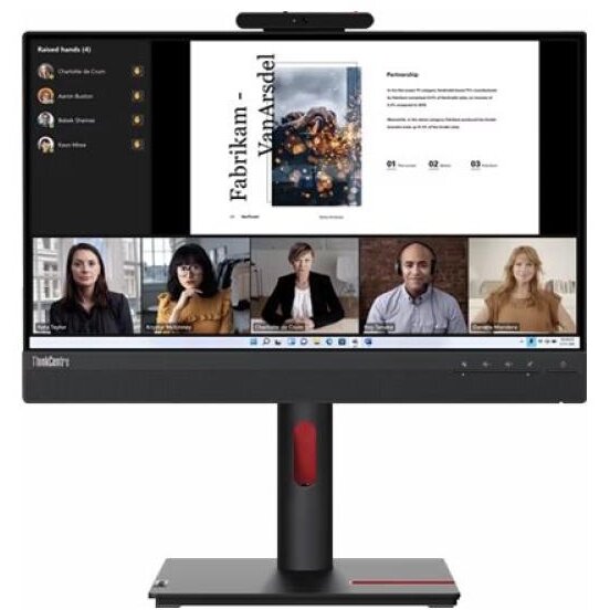 Monitor ThinkCentre Tiny-in-One TinyinOne 22inch Gen 5 FHD 60Hz Negru