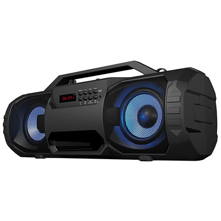 Boxa Boombox Clasic Portabila Bluetooth / Jack 3.5mm 12W Negru