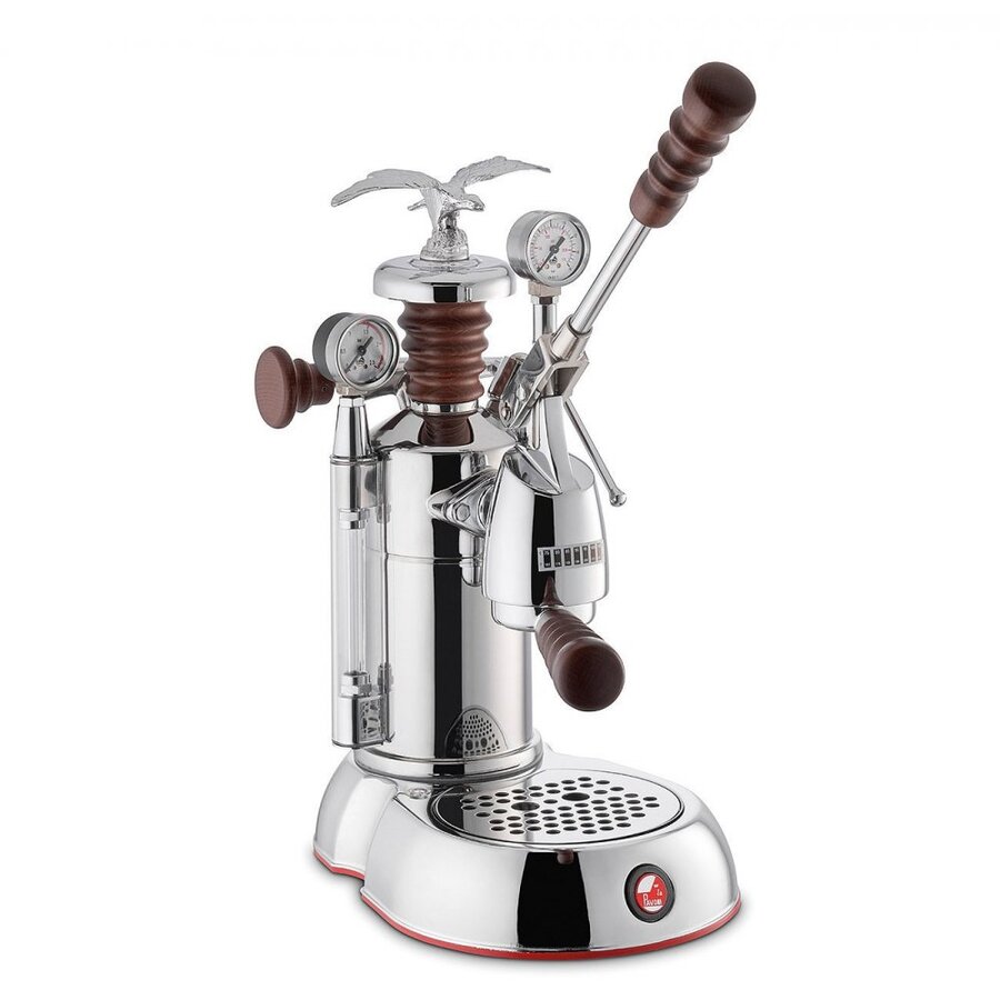 Masina De Cafea Manuala LPLESA01EU Cu Parghie Design Anii 1950 950W 1.6l Argintiu