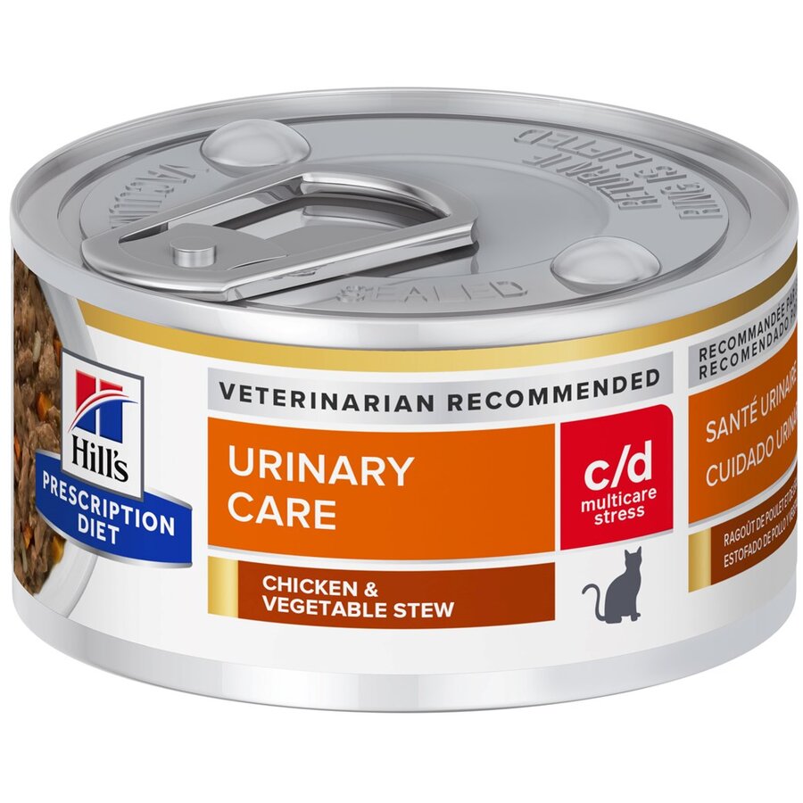 Hrana Pentru Pisici Hill's Feline C/D URINARY Tocanite Stress 82g