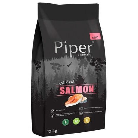 Hrana Pentru Câini DOLINA NOTECI Piper Animals with Salmon 12kg