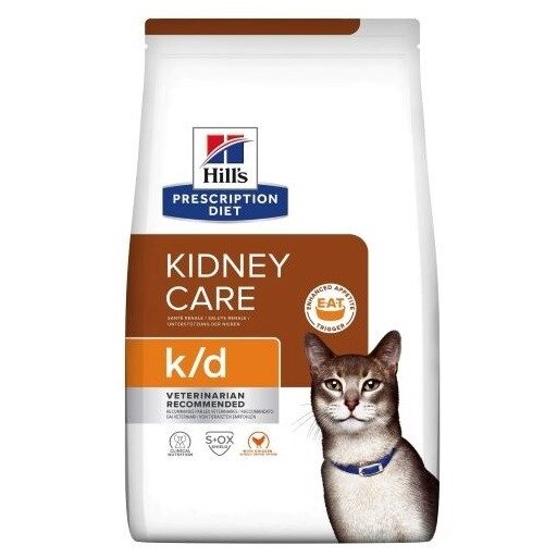 Hrana Pentru Pisici Hill's Prescription Diet Feline K/d Kidney Care Dry Chicken 3kg