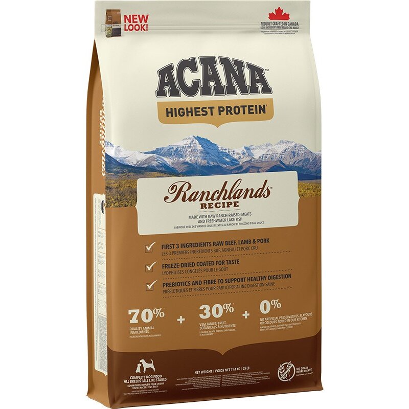 Hrana Pentru Câini ACANA Ranchlands Dog 11,4kg