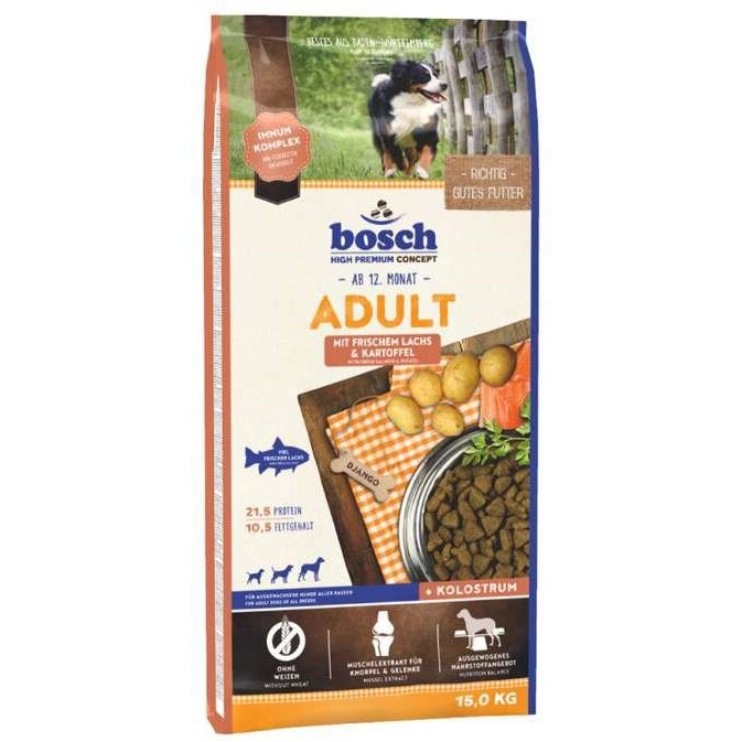 Hrana Pentru Câini Bosch Adult Salmon Potato 15kg