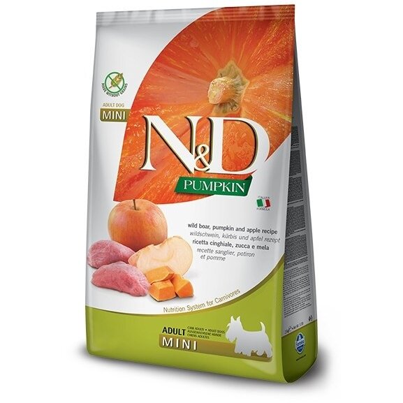 Hrana Pentru Câini Farmina N&D Pumpkin Adult Mini Boar&Apple 7kg