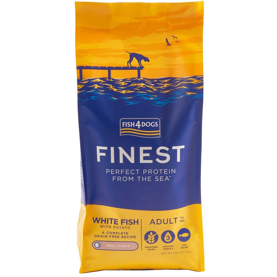 Hrana Pentru Câini FISH4DOGS Finest Ocean White Fish S 6kg
