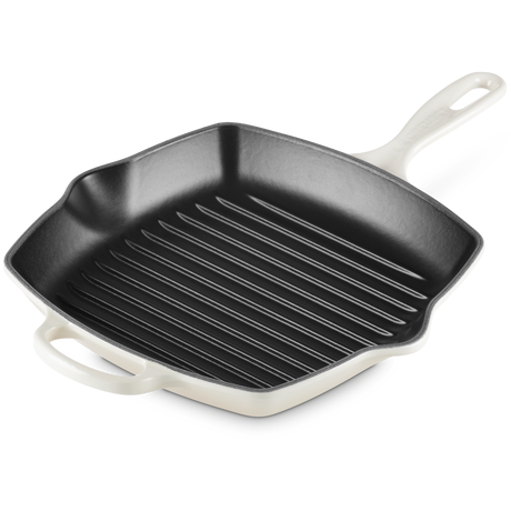 Tigaie Grill Signature Collection 26CM Fonta Emailata Meringue