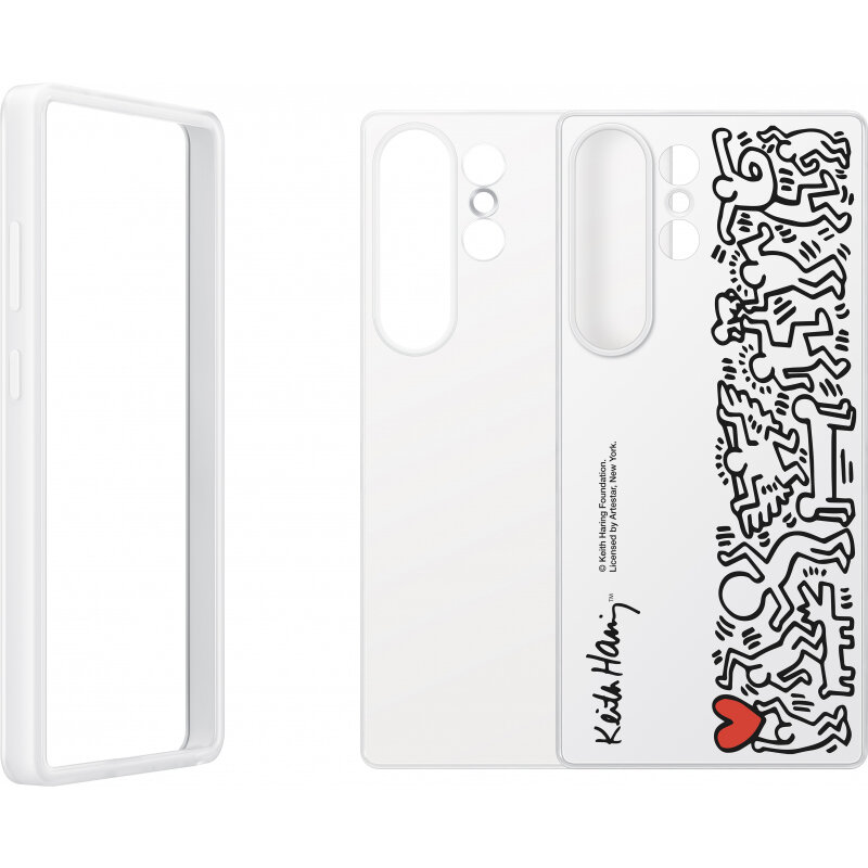 Husa Samsung FlipSuit Case pentru Galaxy S25 Ultra Albă