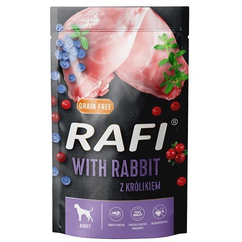 Hrana Umeda DOLINA NOTECI Rafi Rabbit Afine Merisoare 500G