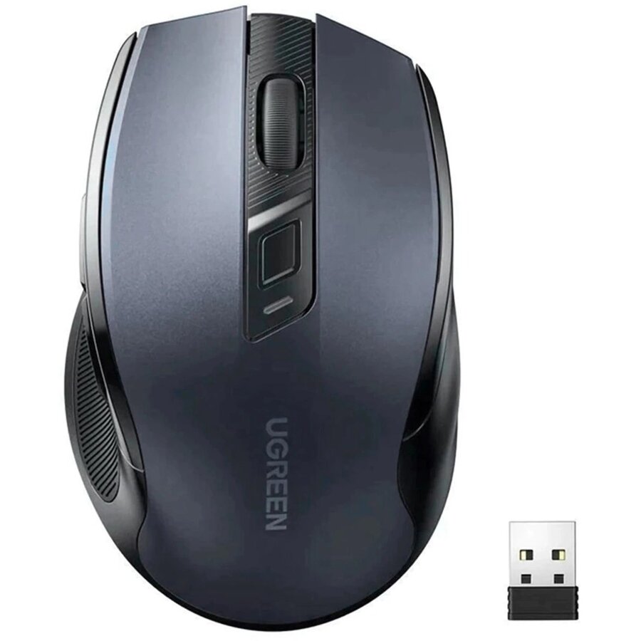 Mouse MU006, 4000 DPI, 2.4GHz, Negru