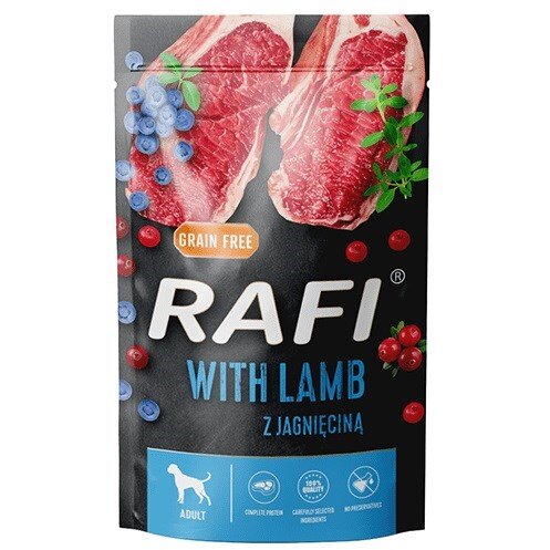 Hrana Umeda pentru Câini DOLINA NOTECI Rafi Miel cu Fructe 500G