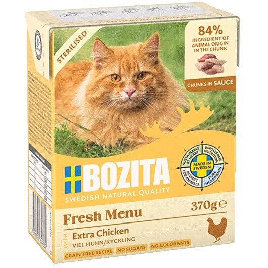 Hrana Umeda pentru Pisici BOZITA Fresh Menu Sterilised Pui 370G