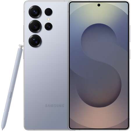 Telefon mobil Samsung Galaxy S25 Ultra 512GB 12GB RAM Dual Sim 5G Titanium Silver Blue
