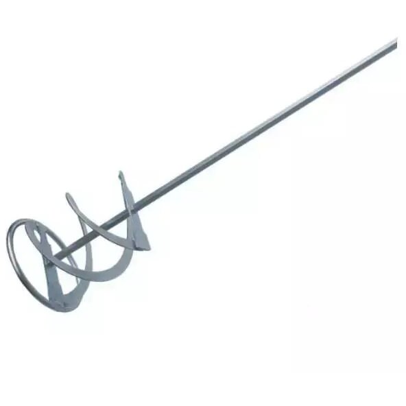 DED 0439 Paleta de amestecare pentru mortar cleiuri tencuieli filet exterior M14, 135x600mm