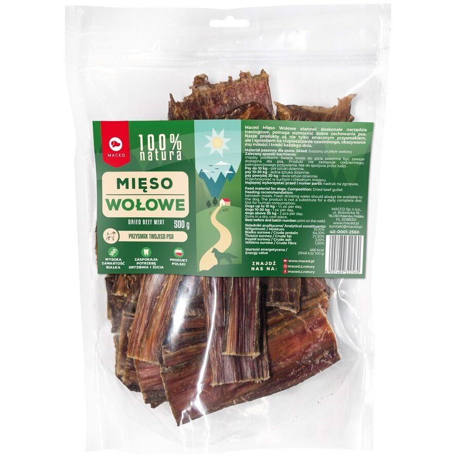 Recompense pentru Câini MACED 100% Natura Vita 500G