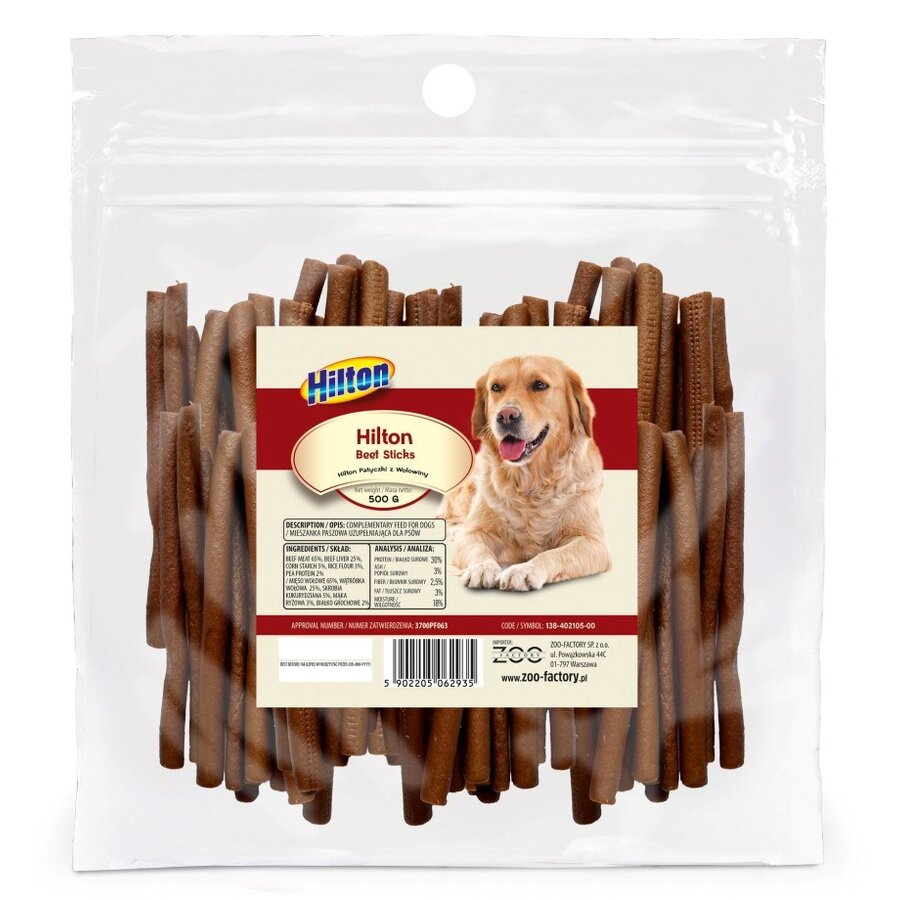 Recompense pentru Câini Hilton Soft Sticks Vita 500G