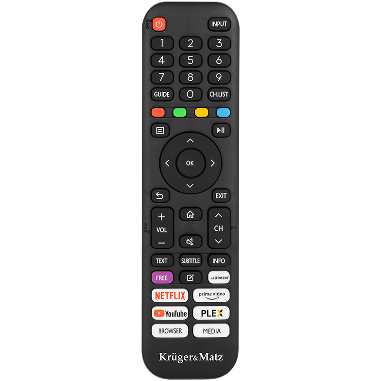 TELECOMANDA TV SISTEM VIDAA Kruger&MATZ — imaginea 2