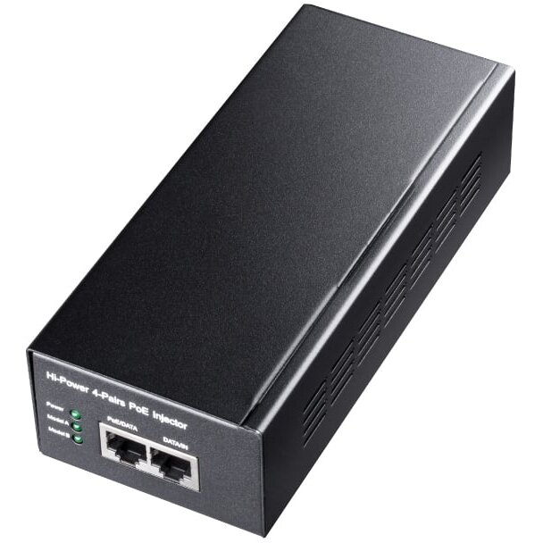 Injector PoE+ POE300 Gigabit 60W Negru