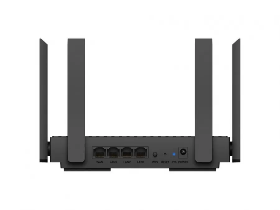 Router Wireless Cudy WR1500 AX1500 Wi-Fi 6 Dual Band Gigabit 4 Antene Negru — imaginea 5