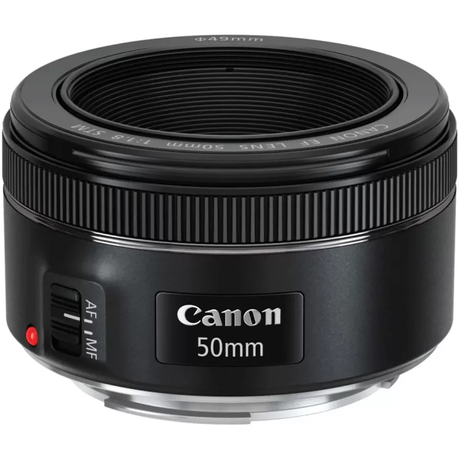 Canon EOS-1 50mm f1.8 ii セット Obiectiv Canon EF 50mm f/1.8 STM 0.21x Full Frame Negru ITGalaxy.ro