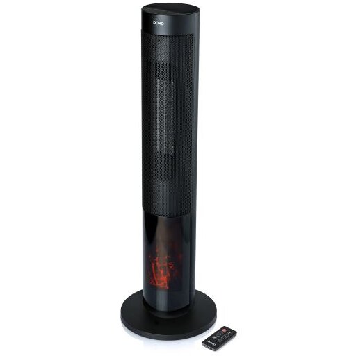 Aeroterma Turn DO7345H cu Efect de Flacara 2000W Negru
