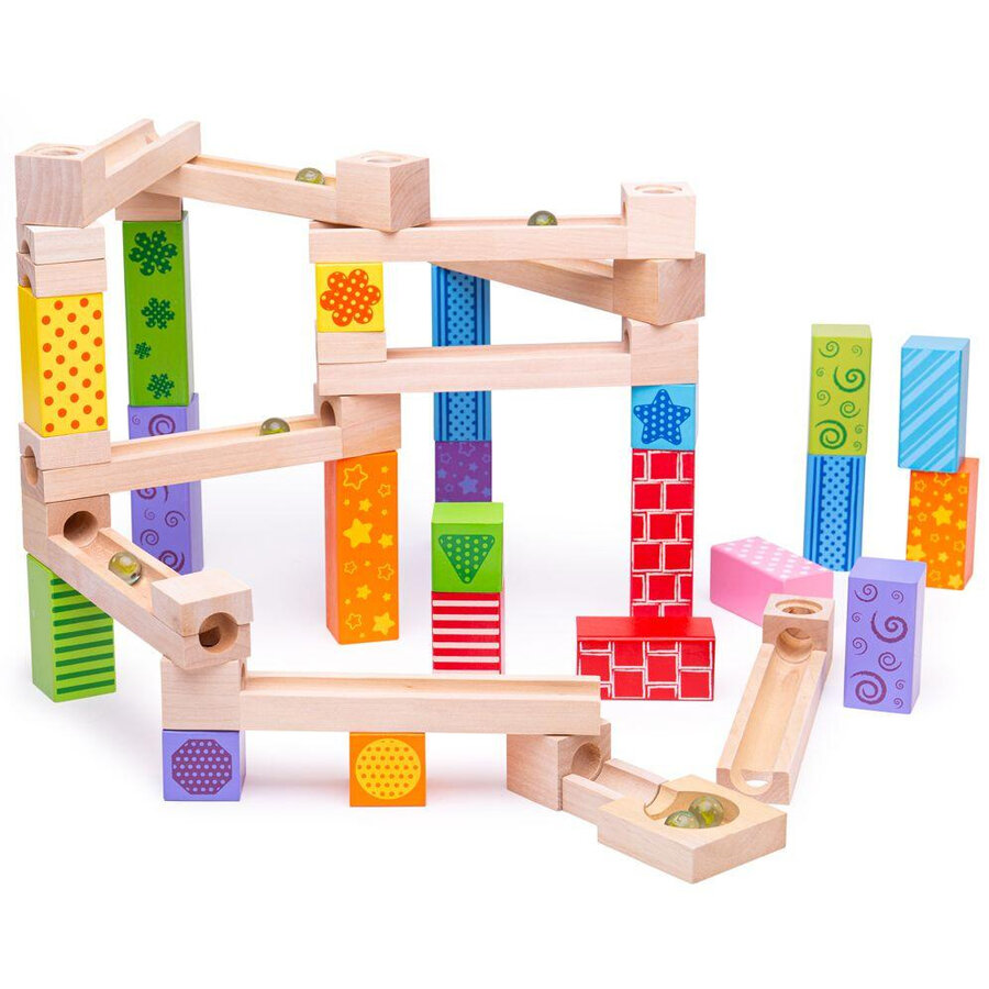 Jucarie Educativa Marble Run din lemn