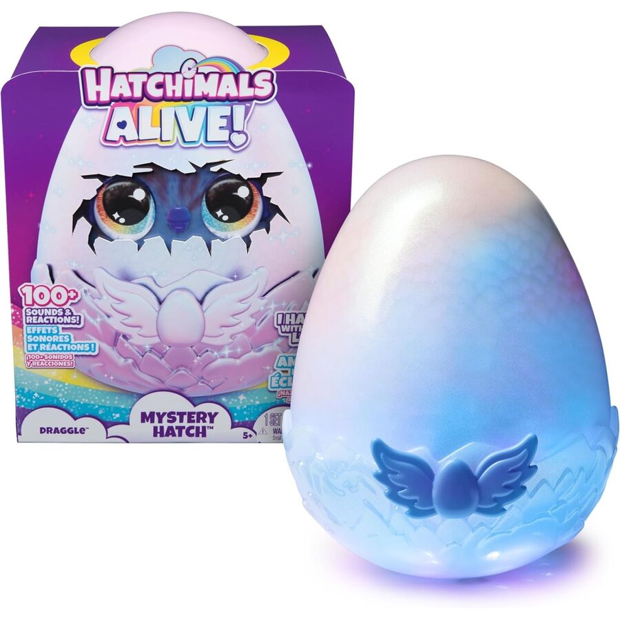 Jucarie Educativa Hatchimals alive mistery hatch ou draggle