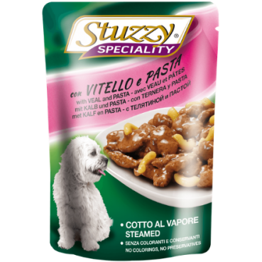 Hrana Umeda Stuzzy Vitel și paste 100 g