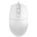 Mysz 3D Basic cu Fir 1000dpi Alb