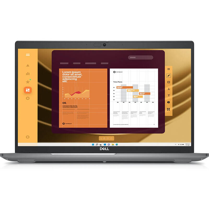 Laptop Latitude 5550 15.6 inch FHD Intel Core Ultra 5 135U 16GB DDR5 512GB SSD Linux 3Yr ProS Grey