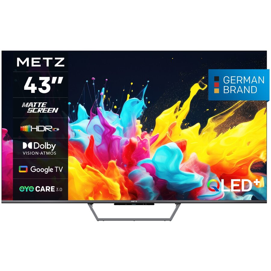 Televizor QLED 75MQE7600Z 189cm 43inch Smart Google TV 4K Ultra HD Clasa F Model 2025 Negru
