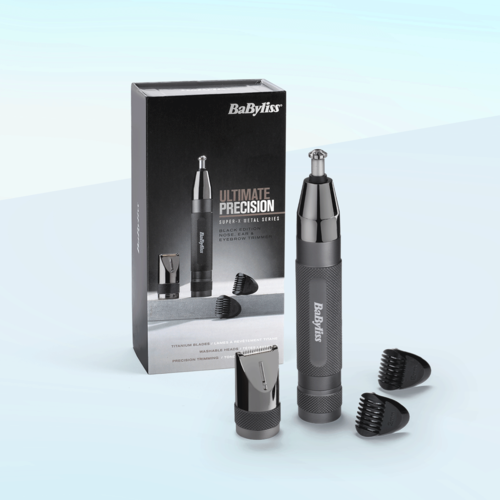 Trimmer de Precizie E111E pentru Parul din Nas / Urechi / Sprancene Negru