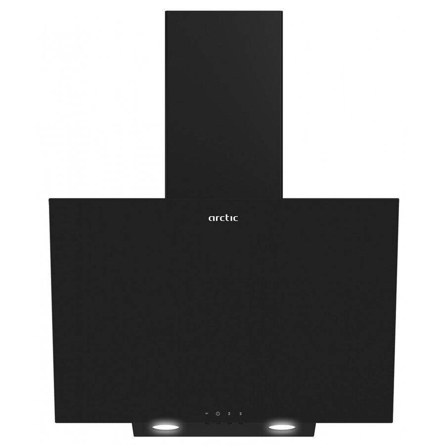 Hota Decorativa AHI6142B 3 Trepte de Putere Iluminare LED 60CM Negru