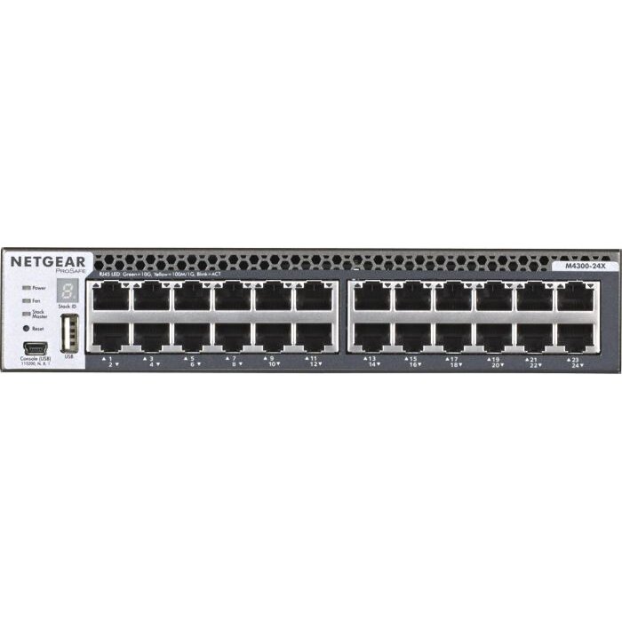 Switch M4300-24X 24x10GB Stackable Managed (XSM4324CS) - imagine 2