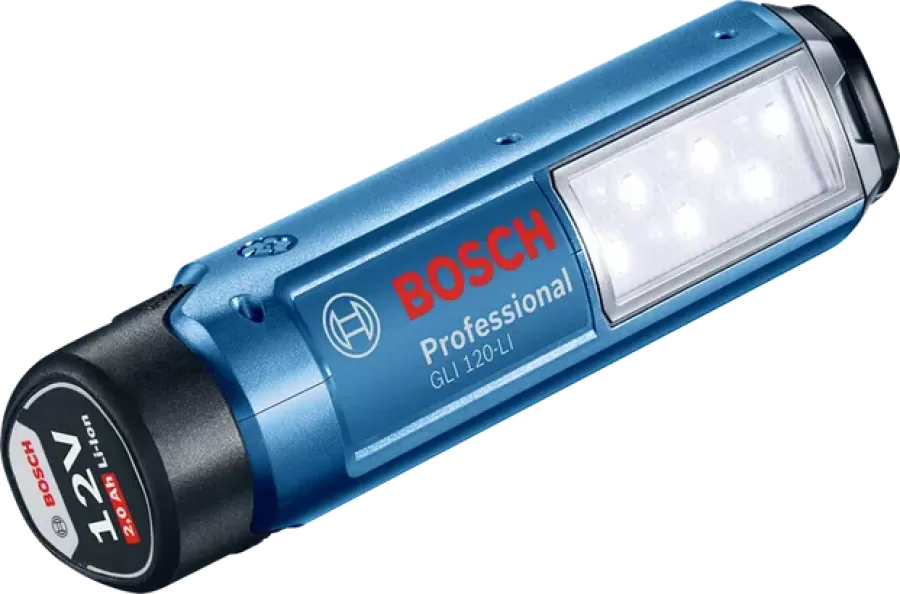 Lanterna LED de Lucru Bosch GLI 12V-300 Profesional fără Acumulator 300 Lumeni Albastru — imaginea 4