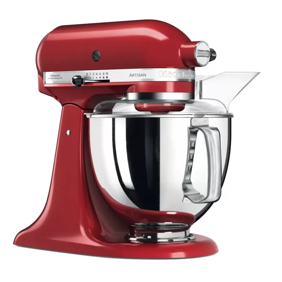 Mixer Cu Bol KitchenAid 300 W 4.8 L Red — imaginea 2