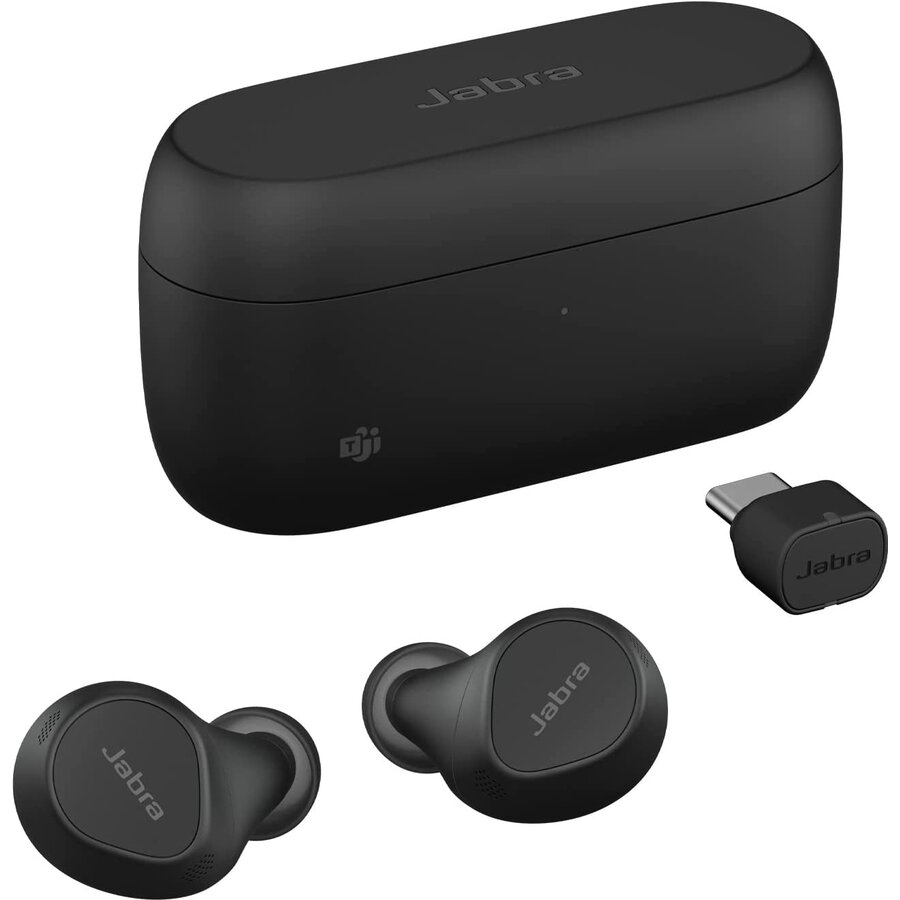 Sistem Evolve2 Buds, headphones (black, MS, USB-A, Bluetooth)