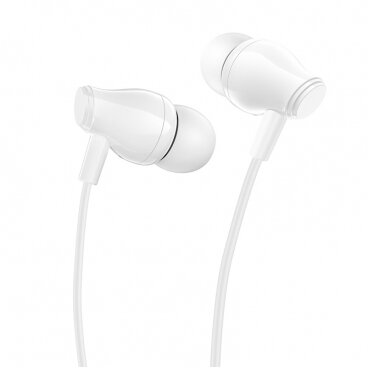 Căști Telefon Borofone Handsfree 3.5mm BM61 Wanderer Alb — imaginea 3